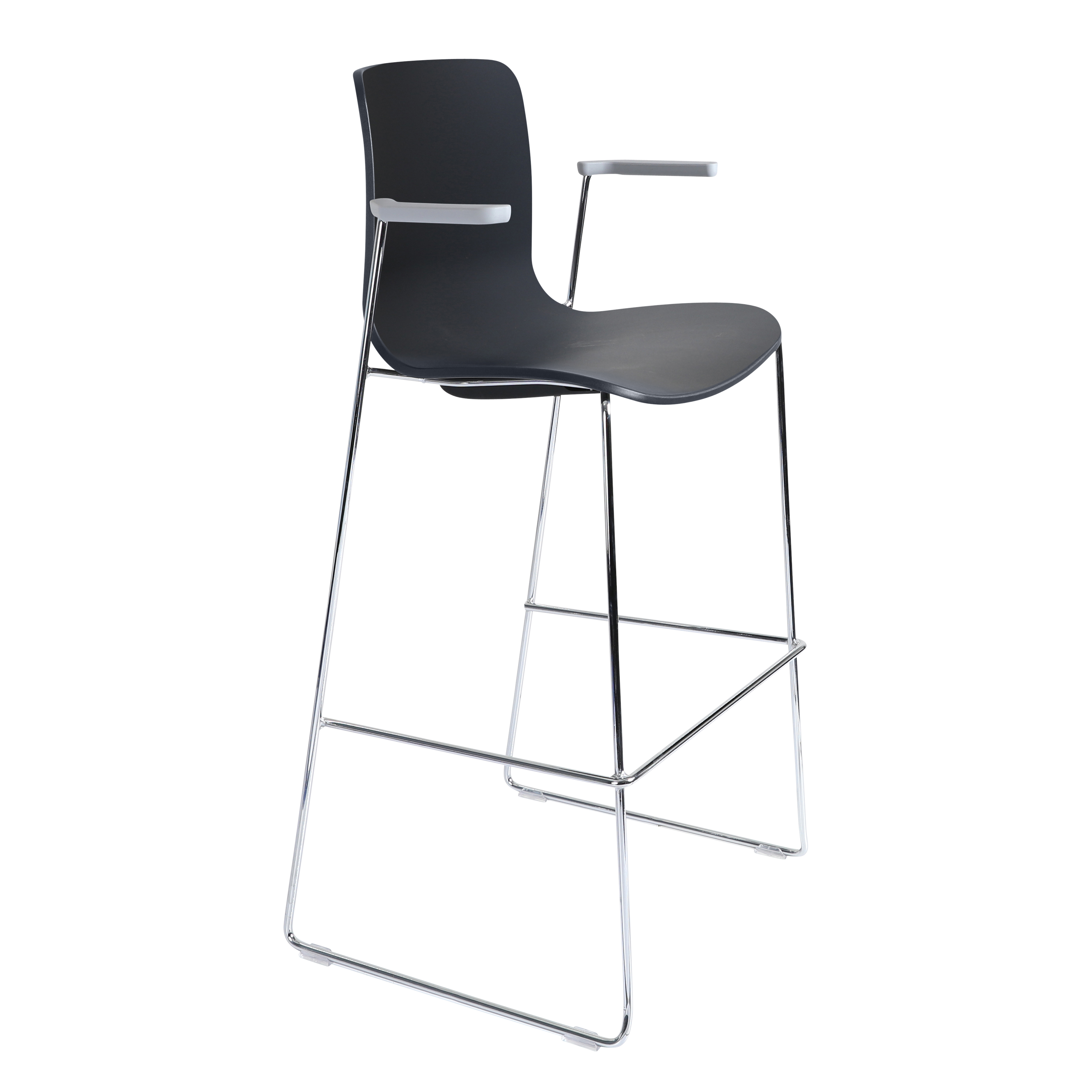 Acti Stool (Charcoal / Stool Sled Base)